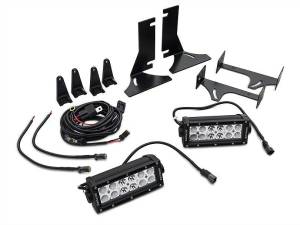 ZROADZ - Z385731-KIT | ZROADZ Rear Bumper LED Kit with (2) 6 Inch LED Straight Double Row Light Bars (2015-2017 F150) - Image 2