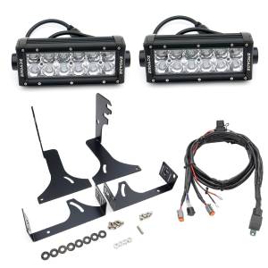 ZROADZ - Z389401-KIT | ZROADZ Rear Bumper LED Kit with (2) 6 Inch LED Straight Double Row Light Bars (2016-2023 Tacoma) - Image 8