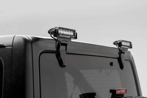 ZROADZ - Z394941-KIT | ZROADZ Rear Window LED Kit with (2) 6 Inch LED Straight Single Row Slim Light Bars (2018-2023 Wrangler JL) - Image 7