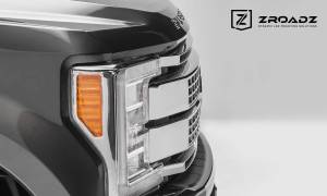 ZROADZ - Z415371-KIT | ZROADZ OEM Grille LED Kit with (2) 10 Inch LED Single Row Slim Light Bar (2017-2019 F250, F350 Super Duty Platinum) - Image 13