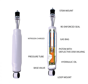 DJM Suspension - DJM1115 | DJM Suspension 11.5 Inch  Stem / Loop SuperShock - Image 4