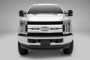 ZROADZ - Z415471-KIT | ZROADZ OEM Grille LED Kit with (2) 6 Inch LED Straight Single Row Slim Light Bars (2017-2019 F250, F350 SUper Duty | King Ranch, Lariat) - Image 8