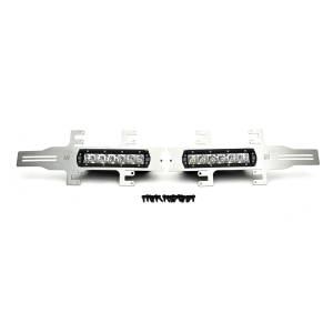 ZROADZ - Z415583-KIT | ZROADZ OEM Grille LED Kit with (2) 6 Inch LED Straight Single Row Slim Light Bars (2018-2020 F150 | Platinum) - Image 3