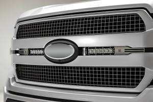 ZROADZ - Z415583-KIT | ZROADZ OEM Grille LED Kit with (2) 6 Inch LED Straight Single Row Slim Light Bars (2018-2020 F150 | Platinum) - Image 8