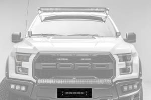 Z415661-KIT | ZROADZ OEM Bumper Grille LED Kit with 10 Inch LED Single Row Slim Light Bar (2017-2020 Raptor)