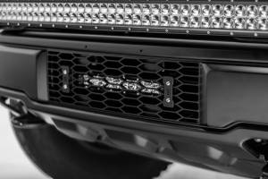 ZROADZ - Z415661-KIT | ZROADZ OEM Bumper Grille LED Kit with 10 Inch LED Single Row Slim Light Bar (2017-2020 Raptor) - Image 5