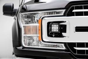 ZROADZ - Z415751-KIT | ZROADZ OEM Grille LED Kit with (2) 3 Inch LED Pod Lights (2018-2020 F150 | XLT, Sport, Super Crew) - Image 3