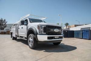 ZROADZ - Z415771-KIT | ZROADZ OEM Grille LED Kit with (2) 6 Inch LED Straight Single Row Slim Light Bars (2017-2019 F250, F350 Super Duty XL) - Image 9