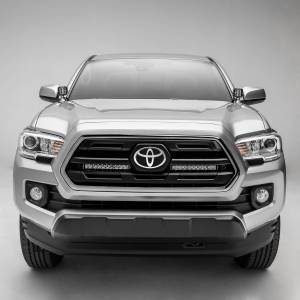 Z419611-KIT | ZROADZ OEM Grille LED Kit with (2) 10 Inch LED Single Row Slim Light Bars (2018-2023 Tacoma)