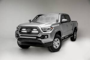 ZROADZ - Z419711-KIT | ZROADZ OEM Grille LED Kit with (2) 6 Inch and (2) 10 Inch LED Straight Single Row Slim Light Bars (2018-2023 Tacoma) - Image 4