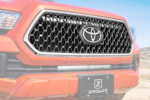 ZROADZ - Z419811-KIT | ZROADZ Off-Road OEM Grille LED Kit with (1) 30 Inch LED Straight Single Row Slim Light Bar (2018-2023 Tacoma) - Image 3