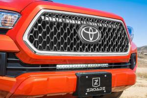 ZROADZ - Z419811-KIT | ZROADZ Off-Road OEM Grille LED Kit with (1) 30 Inch LED Straight Single Row Slim Light Bar (2018-2023 Tacoma) - Image 4