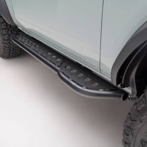 Z745421 | ZROADZ TRAILX.R1 Series Rock Slider Side Steps (2021-2023 Bronco 2 Door)