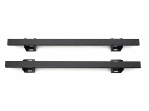 Z834011 | ZROADZ Access Overland Rack Crossbars, Black, Mild Steel, Bolt-On, 2 Pc Set with Hardware (2020-2023 Gladiator JT)