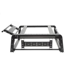 ZROADZ - Z834201 | ZROADZ Access Overland Rack With Three Lifting Side Gates, Without Factory Trail Rail Cargo System (2020-2023 Gladiator JT) - Image 4