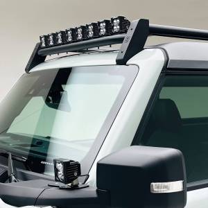 ZROADZ - Z845211 | ZROADZ Roof Rack KIT, Includes (6) 3 inch ZROADZ White and (2) Amber LED Pods Lights (2021-2023 Bronco 2 Door) - Image 4