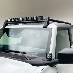 ZROADZ - Z845211 | ZROADZ Roof Rack KIT, Includes (6) 3 inch ZROADZ White and (2) Amber LED Pods Lights (2021-2023 Bronco 2 Door) - Image 5