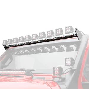 ZROADZ - Z934831 | ZROADZ Multi-LED Roof Cross Bar ONLY, Holds (10) 3-Inch ZROADZ Lights Pods (2018-2023 Wrangler JL, 2020-2023 Gladiator JT) - Image 2