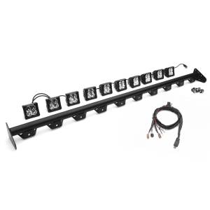 ZROADZ - Z934831-KITAW | ZROADZ Multi-LED Roof Cross Bar , Includes (10) 3-Inch ZROADZ Light Pods (2018-2023 Wrangler JL, 2020-2023 Gladiator JT) - Image 3