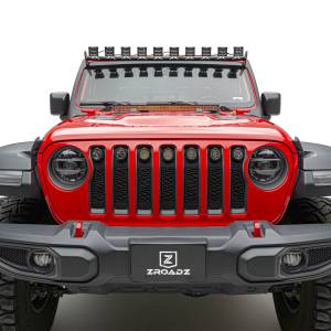 ZROADZ - Z934931-KITAW | ZROADZ Multi-LED Roof Cross Bar and A-Pillar Kit, Includes (10) 3-Inch ZROADZ Light Pods (2018-2023 Wrangler JL, 2020-2023 Gladiator JT) - Image 11