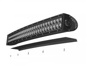 ZROADZ - Z330040C | Noise Cancelling Wind Diffuser for (1) 40 Inch Curved LED Light Bar - Image 5