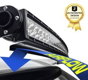 ZROADZ - Z330050S | Noise Cancelling Wind Diffuser for (1) 50 Inch Straight LED Light Bar - Image 5