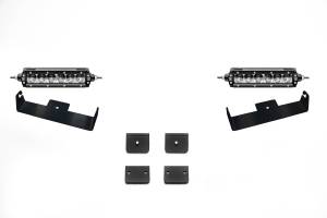 ZROADZ - Z310006-KIT | Universal Panel Clamp LED Kit with (2) 6 Inch LED Straight Single Row Slim Light Bars - Image 2