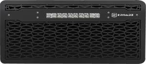 ZROADZ - Z314831-10C | ZRoadz Grille, Black with Black Trim, 1 Pc, Insert with (1) 10" LED (2007-2018 Wrangler JK) - Image 1