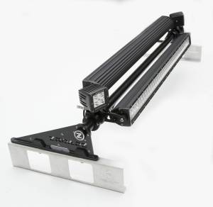 ZROADZ - Z350040-KIT-A | ZROADZ Modular Rack LED Kit with (2) 30 Inch LED Straight Double Row Light Bars, (2) 3 Inch LED Pod Lights (Universal) - Image 2