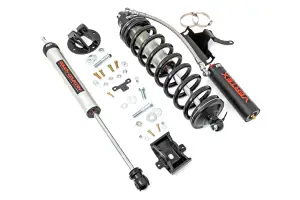 Rough Country - 50014 | Rough Country 3 Inch Coilover Conversion Lift Kit For Ford F-250 Super Duty | 2005-2022 | Gas, Front Vertex Coilovers, Rear V2 Shocks - Image 3