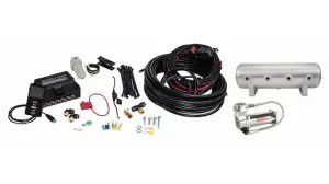 27686 | Air Lift Performance 3P Air Management (3/8" Air Line, 2.5 Gallon Lightweight Raw Aluminum Tank, VIAIR 444C Compressor)