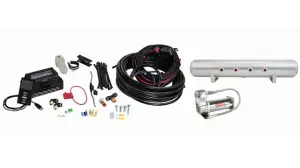 27688 | Air Lift Performance 3P Air Management (3/8" Air Line, 5 Gallon Lightweight Raw Aluminum Tank, VIAIR 444C Compressor)