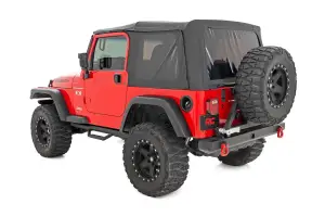Rough Country - RCJ9746A | Rough Country Nerf Step For Jeep Wrangler JL 4WD | 1997-2006 | Full Length, 2 Door - Image 2