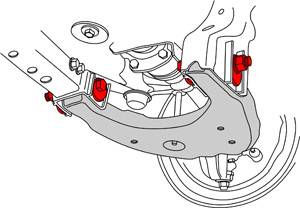 SPC Performance - 25450 | SPC Performance Camber Bolt Kit For Toyota Tacoma | 2007-2021 | 1-1/2 Degree - Image 2