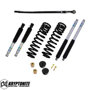 KRFD05STAGE2BIL | Kryptonite Stage 2 Leveling Kit w/ Bilstein Shocks (2005-2016 F250, F350 Super Duty)