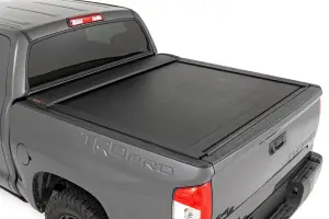 46414550 | Rough Country Retractable Bed Cover For Toyota Tundra | 2007-2021 | 5'7" Bed