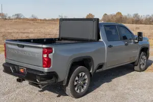 Rough Country - 49120651 | Rough Country Hard Tri-Fold Flip Up Tonneau Bed Cover For Chevrolet Silverado 2500/3500 HD / GMC Sierra 2500/3500 HD | 2020-2024 | 6'9" Bed - Image 12