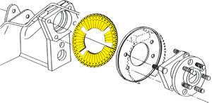 SPC Performance - 75600 | SPC Performance Dual Angle Shim | Yellow, Universal | 1-1/2 Degree - Image 2