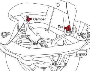 SPC Performance - 82105 | SPC Performance SUV Rear Cam Kit (GM) For Chevrolet Traverse | 2009-2017 | 2 Degree - Image 2