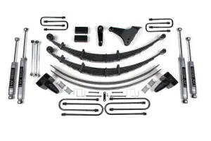 BDS1302H | BDS Suspension 6" Lift Kit For Ford F-250 / F-350 Super Duty 4WD | 1999-2004 | Front U Bolt Square, Rear Block Kit Without Factory Overload, NX2 Nitro Series