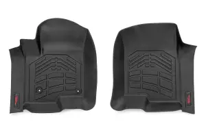 Rough Country - SM21612 | Rough Country Sure Fit Floor Mats For Chevrolet Silverado / GMC Sierra 1500/2500 HD/3500 HD | 2019-2024 | Crew Cab, Front Bucket & Rear - Image 4