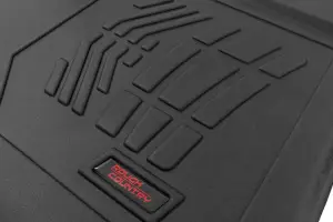 Rough Country - SM21612 | Rough Country Sure Fit Floor Mats For Chevrolet Silverado / GMC Sierra 1500/2500 HD/3500 HD | 2019-2024 | Crew Cab, Front Bucket & Rear - Image 6