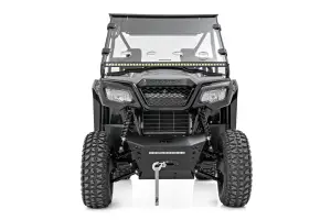 Rough Country - 92082 | Rough Country Front Mount 40 Inch LED Light Bar Kit For Honda Pioneer 520 | 2021-2023 | Single Row, Black Series - Image 4