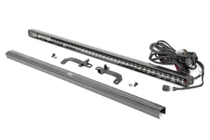 92086 | Rough Country Front Mount 40 Inch LED Light Bar Kit For Honda Pioneer 520 | 2021-2023 | Single Row, Spectrum Series