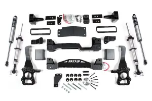 BDS1305FSR | BDS Suspension 6 Inch Lift Kit Fox 2.0 IFP Strut For Ford F-150 4WD | 2015-2020 | Rear 4 Inch Block Kit