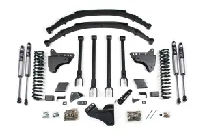 BDS1500FS | BDS Suspension 8 Inch Lift Kit 4-Link Conversion For Ford F-250 / F-350 Super Duty 4WD | 2011-2016 | Diesel | Fox 2.0 Performance Series