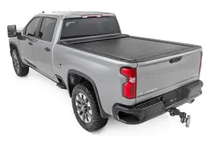 Rough Country - 46110690 | Rough Country Retractable Bed Cover (2020-2025 Silverado, Sierra 2500 HD, 3500 HD 2WD/4WD | 6'9" Bed) - Image 3