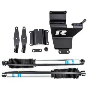 ReadyLIFT Suspensions - 77-2520 | ReadyLift Dual Steering Stabilizer Kit with Bilstein Shocks (2011-2022 F250, F350 Super Duty) - Image 1