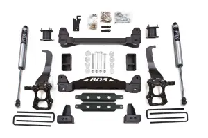 BDS1504FS | BDS Suspension 4 Inch Lift Kit For Ford F-150 2WD | 2014 | Fox 2.0 Performance Series