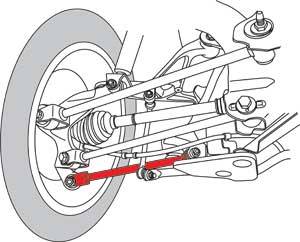 SPC Performance - 12021 | SPC Performance Rear Radius Rod For Infiniti Q50 and Q70 | 2014-2023 - Image 2